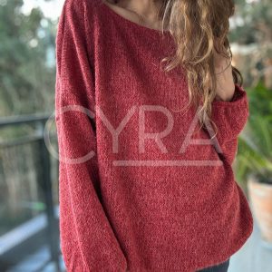 Chaleco Aurelia terracota Colección CYRA
