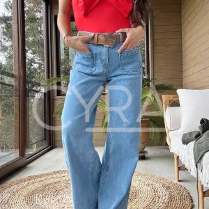 Jeans Filipa celeste